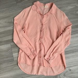 Cloth & Stone Button Up Long Sleeve Shirt, Women's Size Small